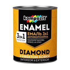 Антикорозионен емайл 3 в 1 KOMPOZIT DIAMOND 2,5 л - различни нюанси