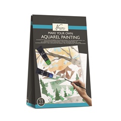 Комплект за рисуване с акварел - Пейзаж