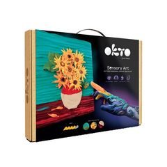 OKTO Творчески 3D комплект "Слънчогледи" 30 x 40 cm