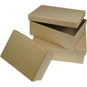 Правоъгълна картонена кутия - изберете размер