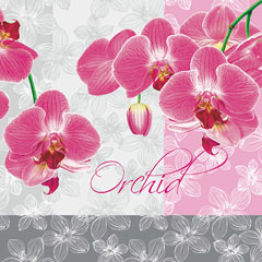 Салфетки за ДЕКУПАЖ - Орхидея - 1 брой
