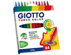 Флумастери GIOTTO TURBO COLOR - 24 цвята