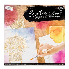 Блок хартия Craft Sensations за акварелни бои - 12 листа