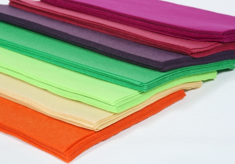 Декоративен филц синтетичен 20x30 cm - изберете цвят