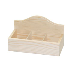 Дървена кутия за чай 21.3x10x12.5 см