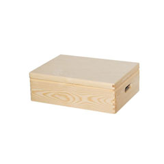 Дървена кутия за декорация 30x40x13.5 см