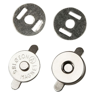 Магнитни метални копчета 18 мм - 25 броя