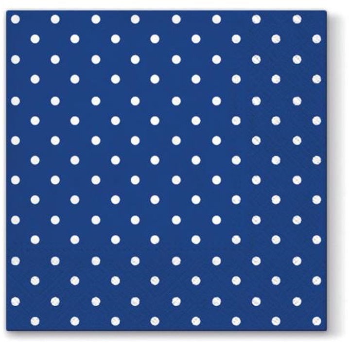 Салфетка за декупаж Blue Dots - 1 брой