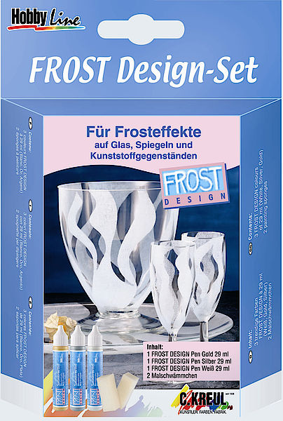 Боя за стъкло Hobby Line - Frost Design